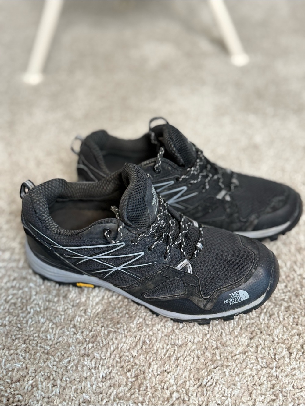 The North Face Men’s Black Trail Running / Hiking Shoes